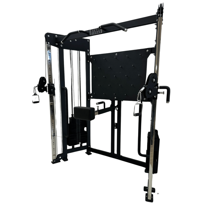 CROSS ANGULAR - APOIO DE COSTAS AJUSTÁVEL E PAINEL DE PUXADORES 