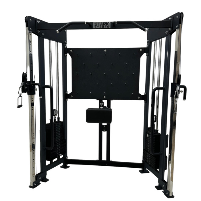 CROSS ANGULAR - APOIO DE COSTAS AJUSTÁVEL E PAINEL DE PUXADORES 