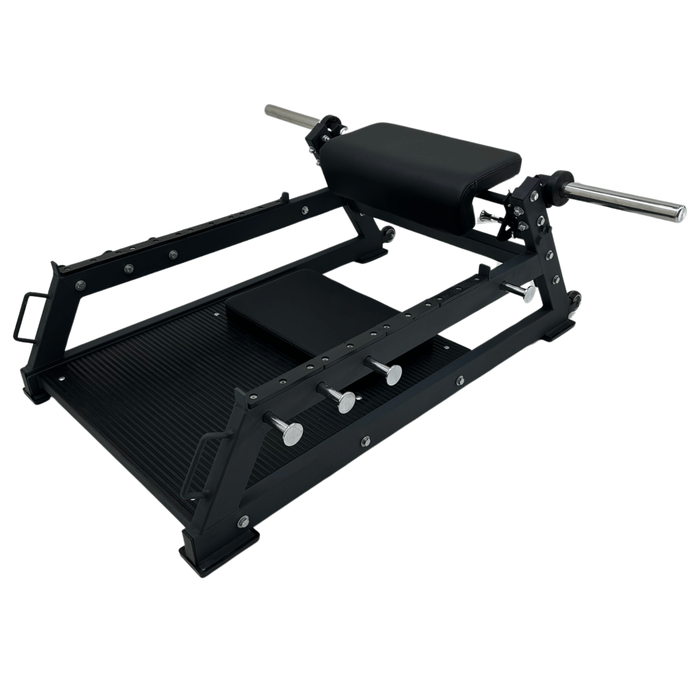 ELEVAÇÃO PÉLVICA SOLO COM APOIO DE BARRA