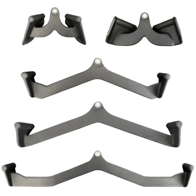 KIT DE PUXADORES ANATÔMICOS EMBORRACHADOS - SEM SUPORTE 