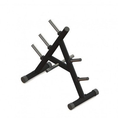 SUPORTE PARA ANILHAS OLÍMPICAS - 7 PINOS EM INOX