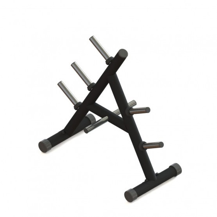 SUPORTE PARA ANILHAS OLÍMPICAS - 7 PINOS EM INOX