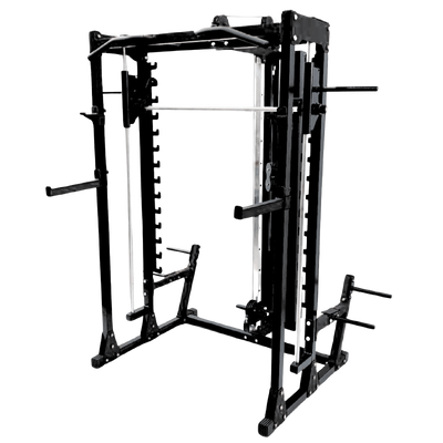 GAIOLA DE AGACHAMENTO PROFISSIONAL COM POLIA MONO CROSS