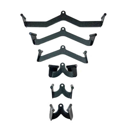 KIT DE PUXADORES ANATÔMICOS PINTADO - SEM SUPORTE