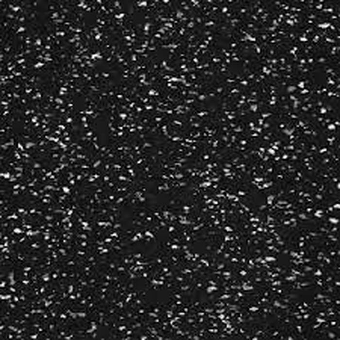 PISO BORRACHA PRETO ESTRELADO - POR M²