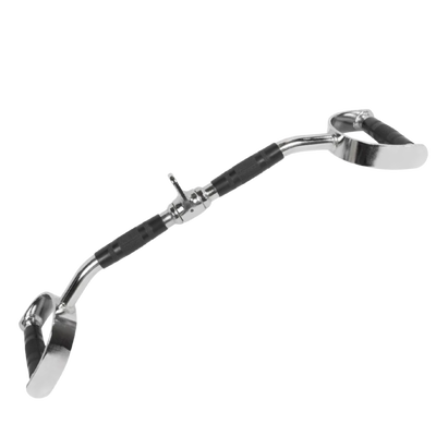 BARRA CURVA COM ESTRIBO 960mm  CROMADO GIRATÓRIO COM  MANOPLAS INJETADAS