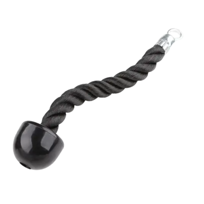 Puxador Tríceps Corda Trançado Unilateral