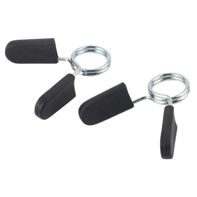 PRESILHA PARA BARRA EM AÇO CROMADO STANDER 28MM, COM PONTEIRA PLASTICA