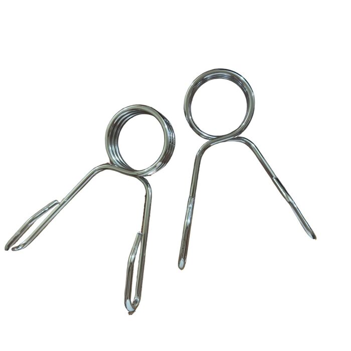 PRESILHA PARA BARRA EM AÇO CROMADO OLIMPICA 50MM