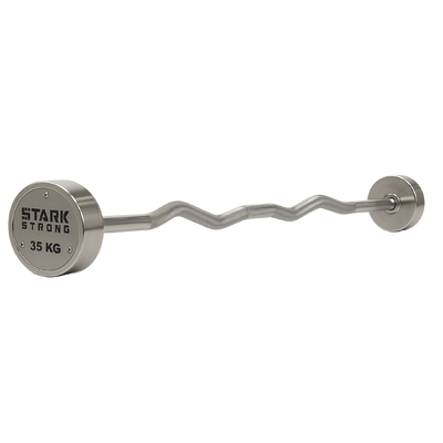 BARRA W MONTADA CROMADA - LOGO STARK STRONG 