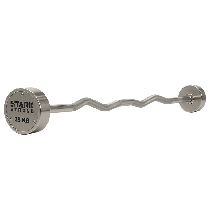 BARRA W MONTADA CROMADA - LOGO STARK STRONG 