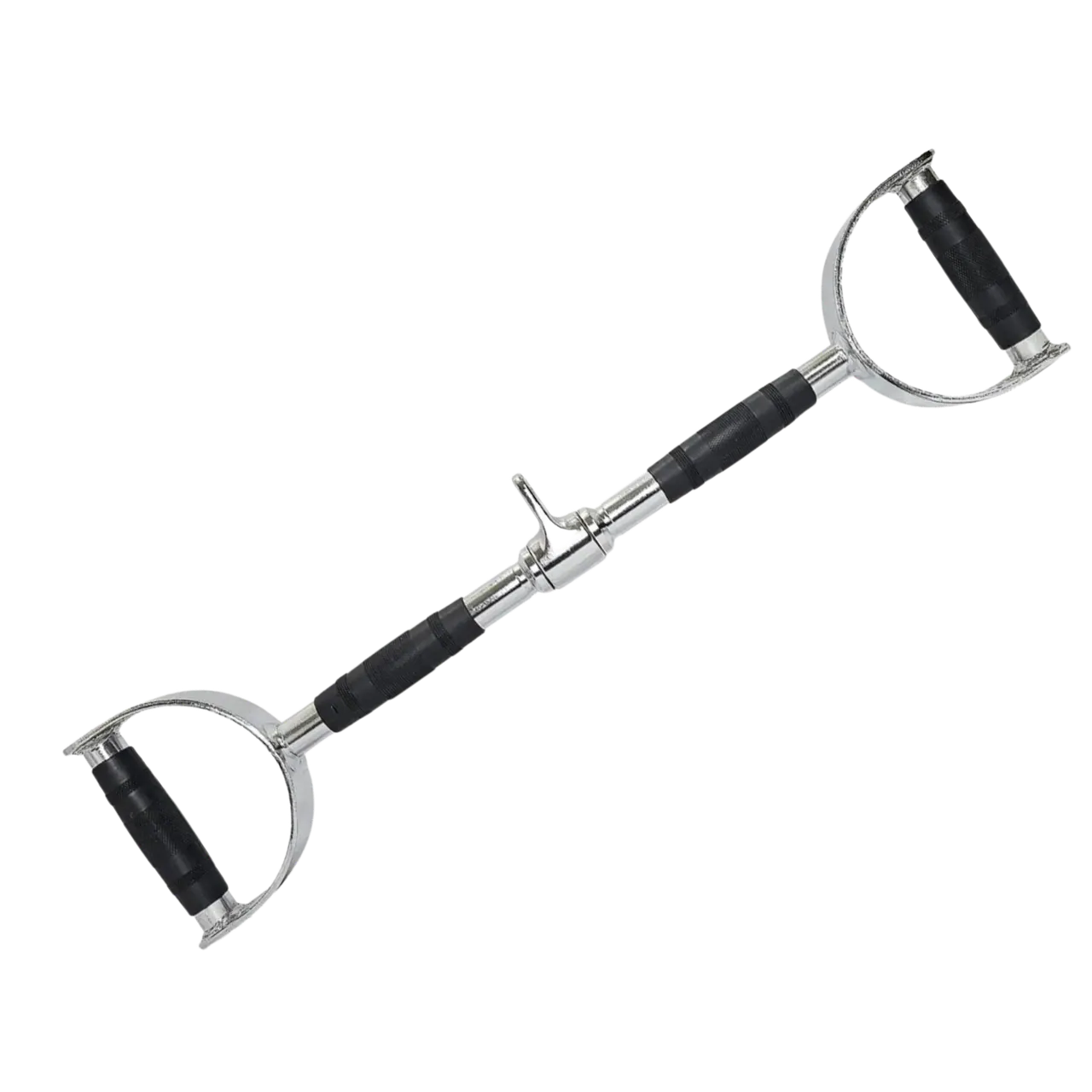 Barra Reta com Estribo Cromada Giratória 850MM