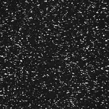 Piso Borracha Preto Estrelado - Por M²