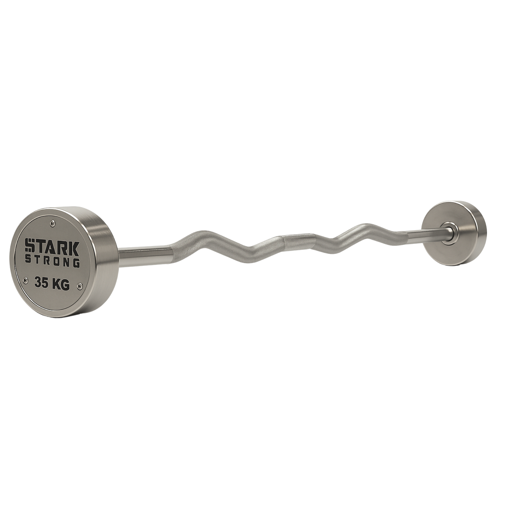 Barra W Montada Cromada - Logo Stark Strong