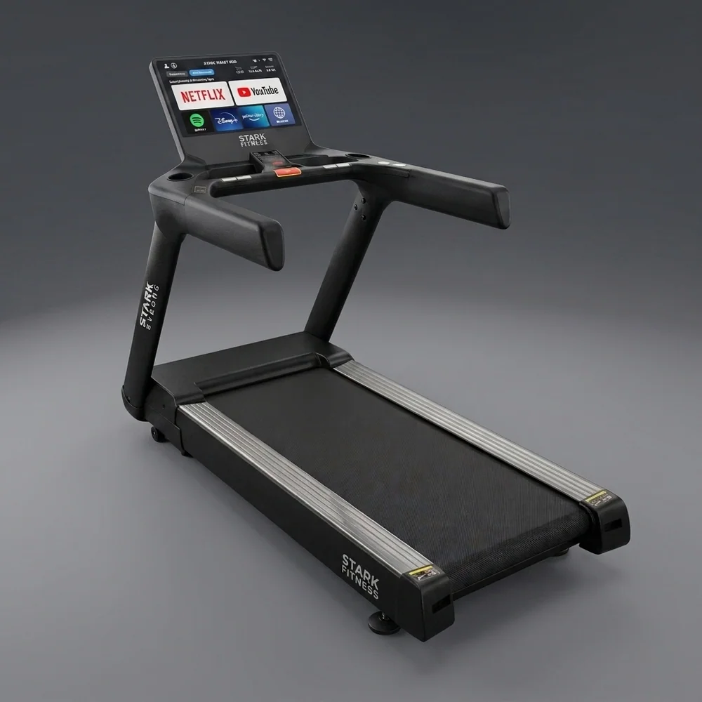 Esteira Profissional 5,0HP com Inclinação Painel Touchsacreen STK-15B