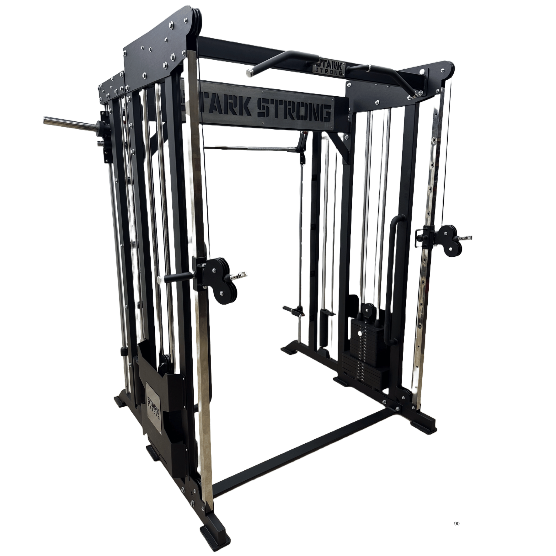 Cross Smith com Guias Lineares e Contrapeso