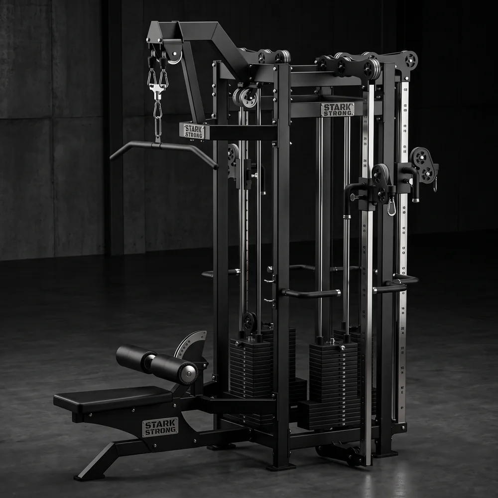 Ilha de musculação personalizável Stark Strong de um módulo