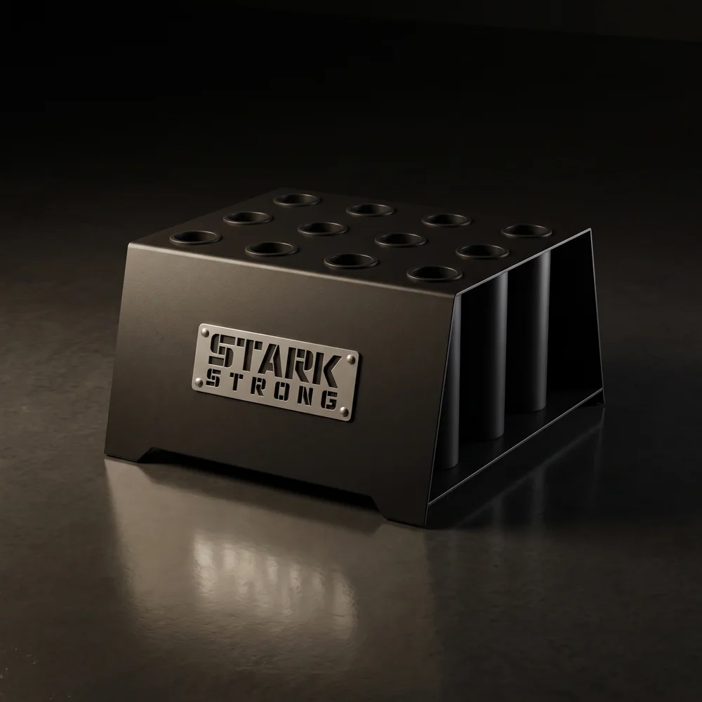 SUPORTE BARRA OLÍMPICA VERTICAL - 12 BARRAS Stark Strong