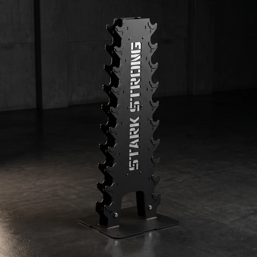 SUPORTE VERTICAL PARA HALTERES - 10 PARES H150 Stark Strong
